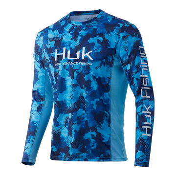 HUK ICON X REFRACTION LONG SLEEVE